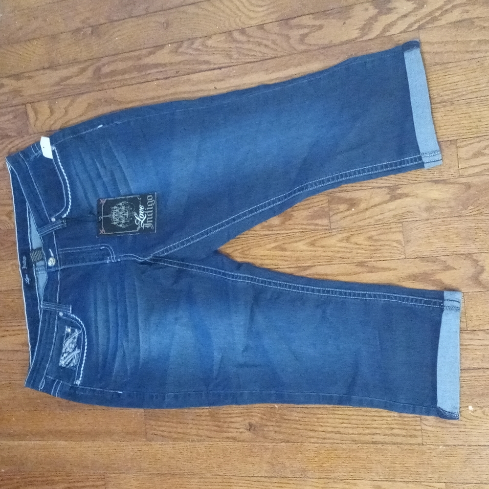 Love Indigo Women Jeans Pants,Size 12,Blue